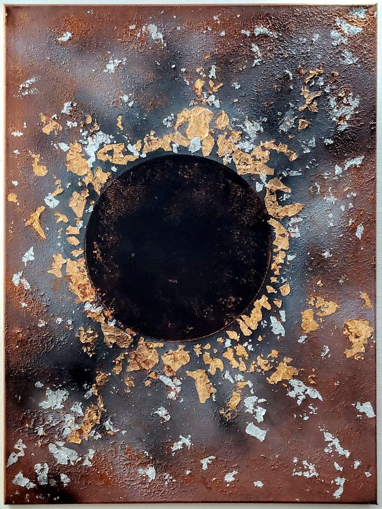ArteDiAlina.com painting: Black Sun